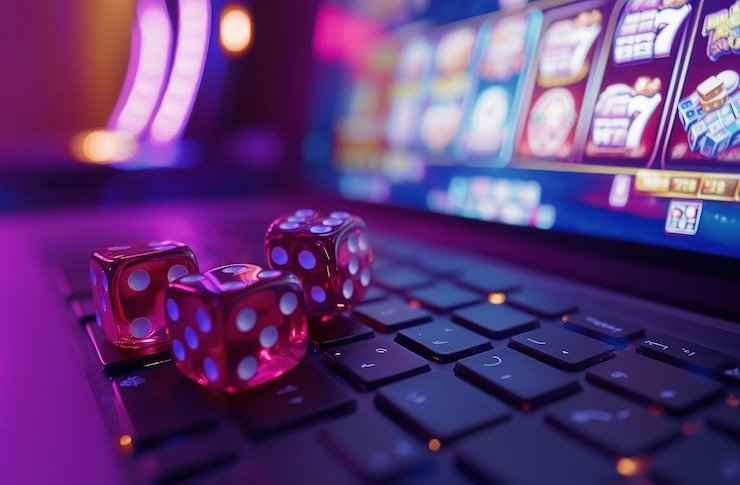 Ilustrasi keamanan data dan verifikasi transaksi deposit pada platform hiburan online